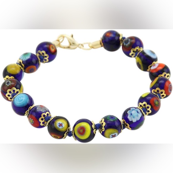 Murano Beads Venice Bracelet - Picture 1 of 6